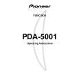 PIONEER PDA5001 Service Manual