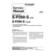 PIONEER SP260S XJI/NC Service Manual
