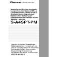 PIONEER S-A4SPT-PM Owners Manual