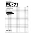 PIONEER PL-71 Owners Manual