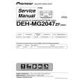 PIONEER DEH-MG2047-ZF Service Manual
