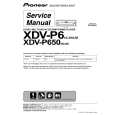 PIONEER XDV-P650/RC Service Manual