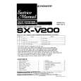PIONEER SXV200 Service Manual