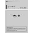 PIONEER AVIC-D2/XU/UC Owners Manual