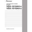 PIONEER VSX-1018AH-S/SFXJ Owners Manual
