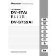 PIONEER DV-S755AI/RLXJ/NC Owners Manual