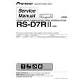 PIONEER RS-D7R-2/EW5 Service Manual