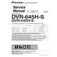 PIONEER DVR-645H-S/WPWXV Service Manual