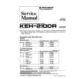 PIONEER KEH2100R X1P/GR Service Manual