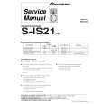 PIONEER S-IS21/XMD/EW Service Manual