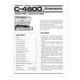 PIONEER C4600 Owners Manual