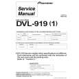 PIONEER DVL919/1 Service Manual