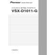 PIONEER VSX-D1011-G/NKXJI Owners Manual