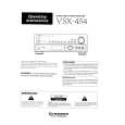 PIONEER VSX454 Owners Manual