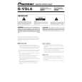 PIONEER S-VSL6/XTW/E Owners Manual