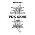 PIONEER PDK-5006E Owners Manual