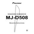 PIONEER MJ-D508/SDXJ Owners Manual