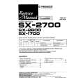 PIONEER SX-2700 Service Manual