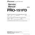PIONEER PRO-151FD/KUCXC Service Manual