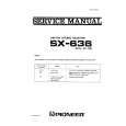 PIONEER SX636 Service Manual