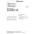 PIONEER S-DW1-K Service Manual