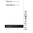 PIONEER DVR-550H-K/YXVSN5 Owners Manual