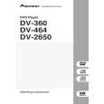 PIONEER DV-464-S/WVXU Owners Manual