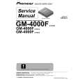 PIONEER GM-4000F Service Manual