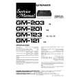 PIONEER GM203 Service Manual