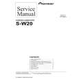 PIONEER S-W20 Service Manual
