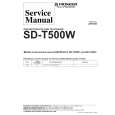 PIONEER SD-T500W/SAM Service Manual