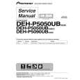 PIONEER DEH-P5050UB/XU/CN5 Service Manual
