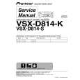 PIONEER VSX-D814-K/MYXJI Service Manual