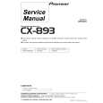 PIONEER CX893 Service Manual