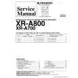 PIONEER XRA700 Service Manual