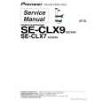 PIONEER SE-CLX7/XZC/EW5 Service Manual