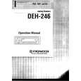 PIONEER DEH246 Owners Manual