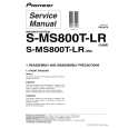 PIONEER S-MS800T-LR/XMC Service Manual