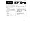 PIONEER DT-570 Owners Manual