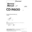 PIONEER CD-R600E Service Manual