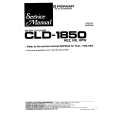 PIONEER CLD-1850 Service Manual