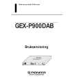 PIONEER GEX-P900DAB Owners Manual
