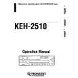 PIONEER KEH-2510 Owners Manual