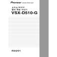 PIONEER VSX-D510-G/NKXJI Owners Manual