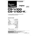 PIONEER CSV100 Service Manual