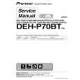PIONEER DEH-P70BTEW Service Manual