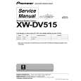 PIONEER XW-DV515/WLXJ/NC Service Manual