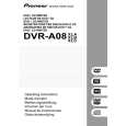 PIONEER DVR-A08XLA, XLB, XLC Owners Manual