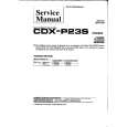 PIONEER CDXP23S Service Manual