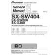 PIONEER SX-X360/WVXCN5 Service Manual